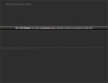 Tablet Screenshot of elcardumen.com